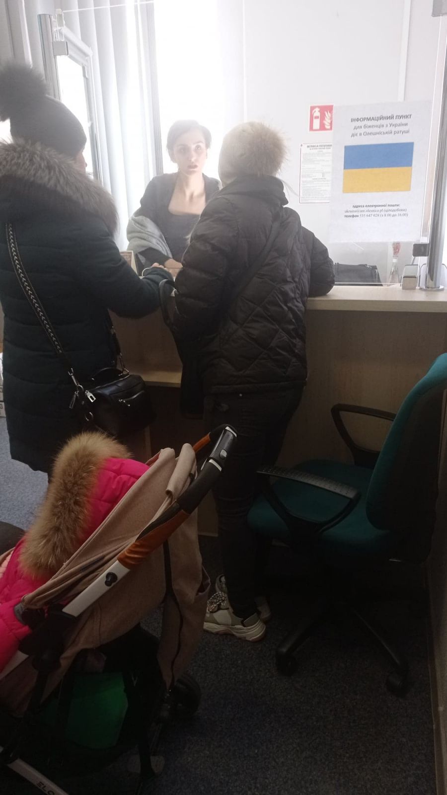 punkt informacji dla uchodźców